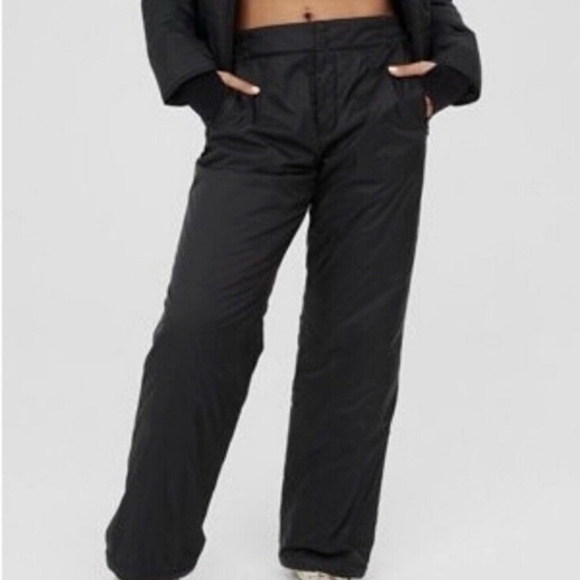 aerie Pants - Aerie chillside collection sky snowboard black pants outdoors XXL size